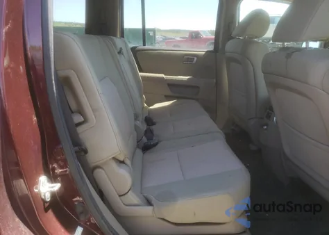 2012 Honda Pilot Ex из США, поврежденный, VIN 5FNYF3H49CB040397